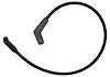 SPK PLUG WIRE 45D BLACK