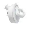 WHITE NYLON NON-LOCKING SLAM LATCH
