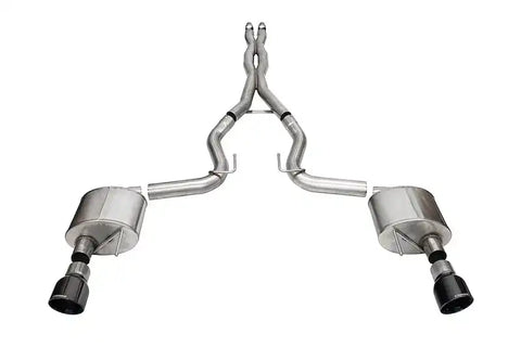 CORSA EXHST 21250BLK 3.0' DUAL REAR EXIT XTREME CAT-BACK