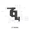 GH-1125 THE BOSS TORSION-FLEX 2.5' SHANK 7.