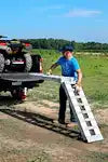 GH-102595 1 PAIR HEAVY DUTY 8 FOOT FOLDABLE A