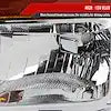 SPEC-D TUNIN 2LH-F25008-RS SUPERDUTY CHROME EURO HEADLIGHTS