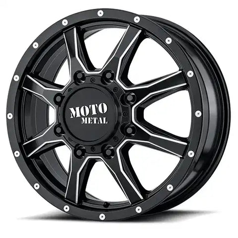 20X8.25 8X200 S-BLK MILL 127MM