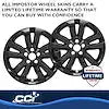 COAST2COAST IWCIMP388BLK WS 15-17 200 GL BK 17' 10 SPOKE