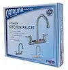 CATALINA 8  KITCHEN FAUCET WHITE