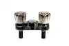 RV LAVATORY FAUCET W/SMOKED ACRYLIC