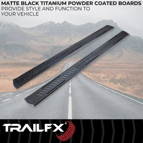 TrailFX AL6001B Running Board TrailFX A6 Series Crew Cab 15-24 Chevy Colorado/GMC Canyon