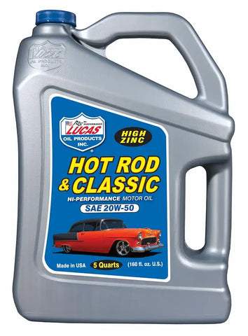 Lucas Oil 10684 Oil Hot Rod & Classic SAE 20W-50