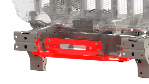 Bulldog Winches 20353 Winch Mount