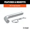 CURT MFG 45836 2' DROP LOADED BALL MOUNT W/ 2' BAL