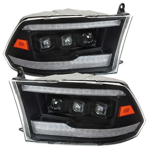 LED PROJECTOR HEADLIGHTS WITH MATTE