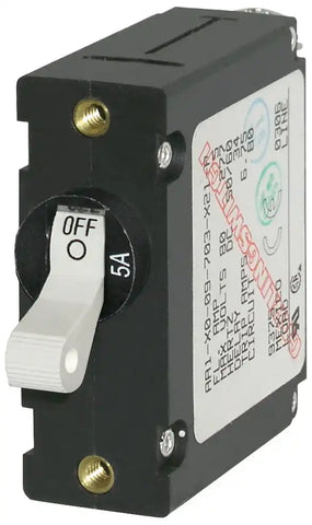 CIRCUIT BREAKER AA1TOGGLE 5A WHT