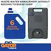 GATOR WASTE TANK 6 GAL