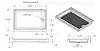 S.RECREATION SP2436WR SHOWER PAN 24 X 36 WHITE