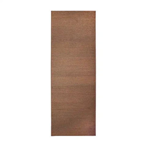 SOLID ESPRESSO 2.5X7 WASHABLE RUG
