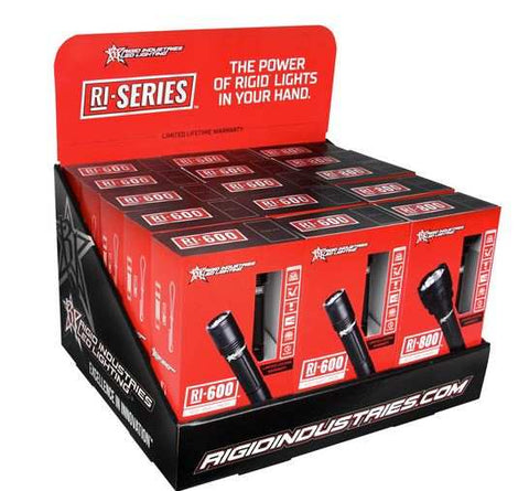 RIGID IND 30127 RI FLASHLIGHT BULK PACK WHT