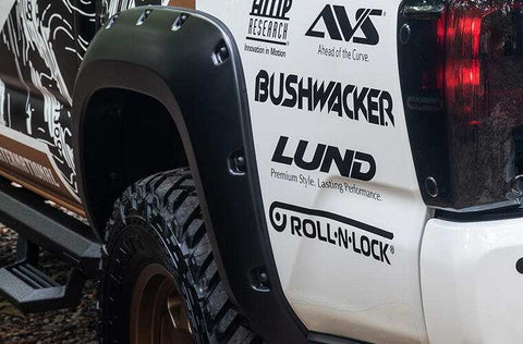 Bushwacker 100034-01 - Pocket Style® Fender Flares Bolt Kit Black Stainless Steel