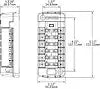 FUSE BLOCK STBLADE 6CIRC IND