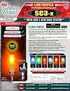 SUPER BRIGHT AMBER/RED LED WHIP LIG