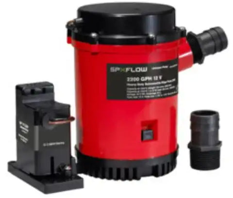 HD BILG PMP 2200 GPH W/EM SWIT 12V
