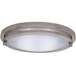 SATIN NICKEL LOW PROFILE OVAL W/SWI