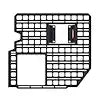 BUILTRIGHT 102010 BEDSIDE RACK SYSTEM - 4PC KIT - FOR