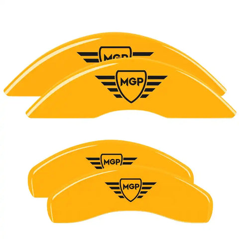 SET OF 4 CALIPER COVERS  ENGRAVED F