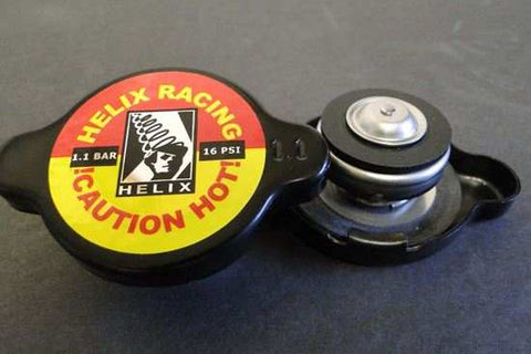 HELIX RACING 212-1112 RADIATOR CAP 1.1 BAR BLACK