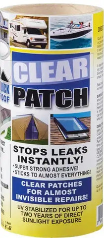 QUICK ROOF CLEAR PATCH-TAPE 8'X6'
