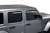 Putco 480220 - Element Chrome Window Visor Tape On 2 pc. Front