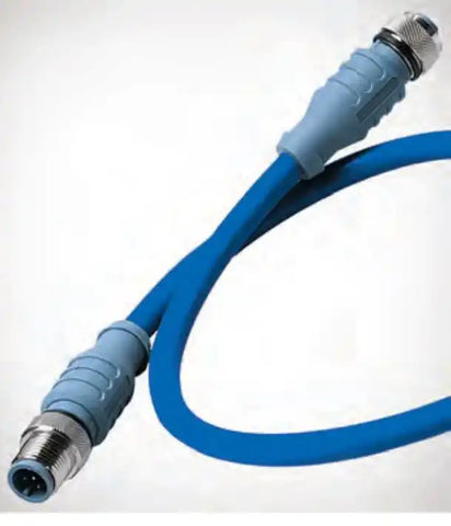 MID DOUBLE-ENDED CORDSET  3M  BLUE