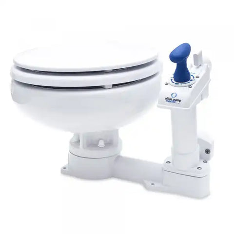 MARINE TOILET MANUAL COMPACT LOW