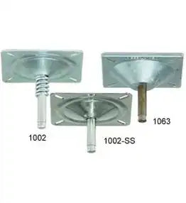 ATTWOOD MARI 1002-SS ALL STAINLESS SEAT MOUNT