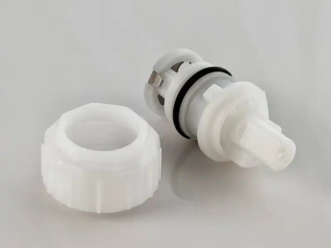 EMPIRE FAUCE AB-S B-LVR-HANDLE PLASTIC STEM&BONNET-PAIR