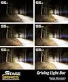SS42 WHITE COMBO LIGHT BAR