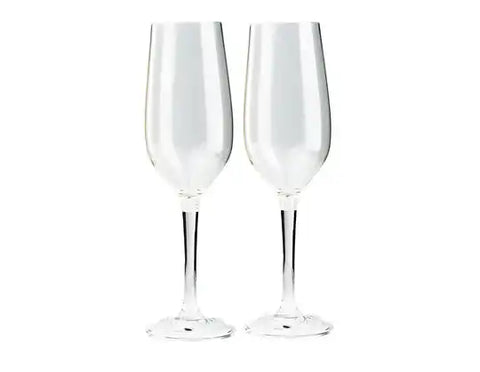 NESTING CHAMPAGNE FLUTE SET