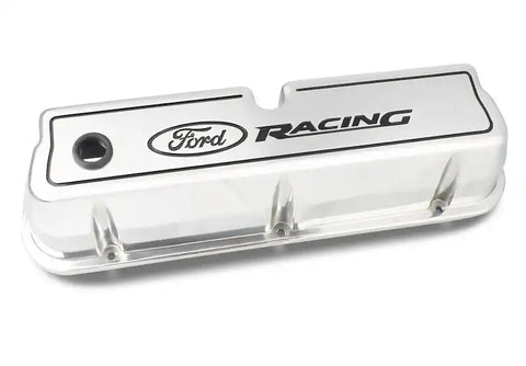 FORD RACING VALVE COVERS - POLISHED