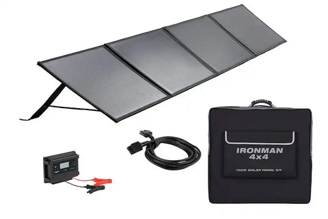 PORTABLE SOLAR PANEL KIT - 120W