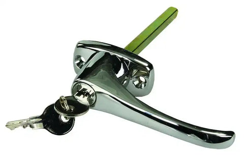 JR PRODUCTS 10895 LOCKING L-HANDLE  CHROME