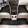 3D MATS/U-AC L1NS14601509 KAGU FLOOR MAT; BLACK; 4 PC.; 2PC.