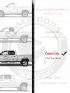 Black Horse Off Road RN-DGRAM-09-79 Cutlass Running Boards