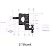 GEN-Y HITCH GH-1024 THE BOSS TORSION-FLEX 2' SHANK 5' D