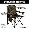 LIPPERT COMP 2023053729 CAMPFIRE FOLDING CHAIR - CAMO