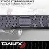 TrailFX AL4003B - Step Nerf Bar Extended Cab Pickup