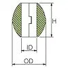 CMP GROUP CMX03AL STREAMLINED SHAFT ANODE CMX-3 (1')