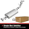 BRE EXHAUST 106-0002 EXHAUST KIT  97-06 JEEP WRANGLER