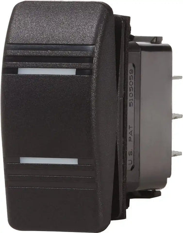 SWITCH CONTURA DPDT ON-OFF-ON BLK