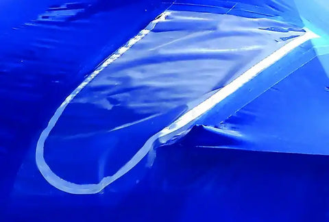 DR.SHRINK DS-72B 36' X 72' ZIPPER DOOR ACCESS BLUE