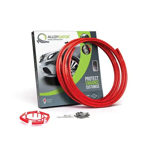 SET OF 4 ALLOYGATOR INTER RED 19'