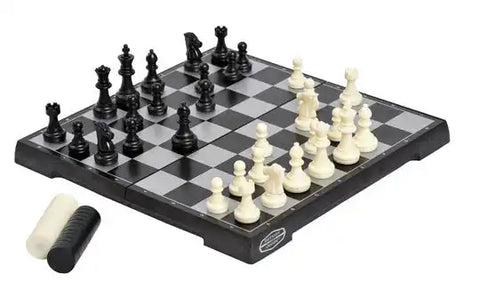 GAMES-BASECAMP MAG CHESS/CHECKERS